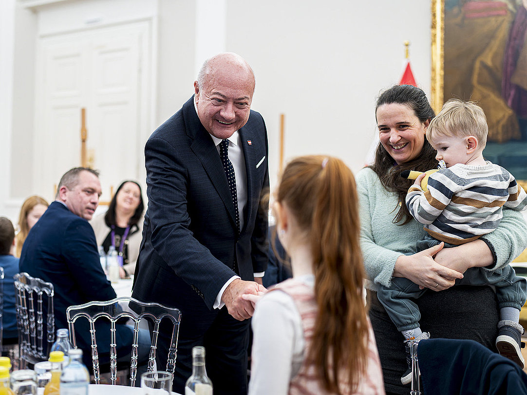 Besuch im Bundeskanzleramt