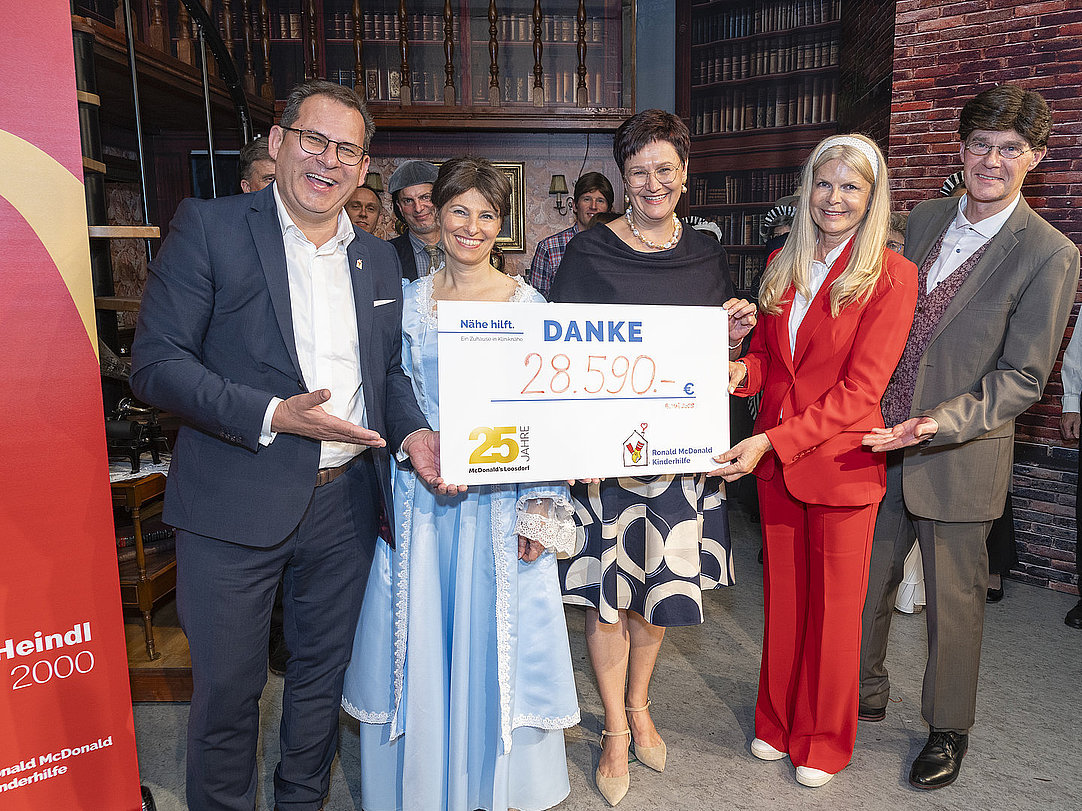 Charity-Abend: 25-Jahr-Feier McDonald's Loosdorf