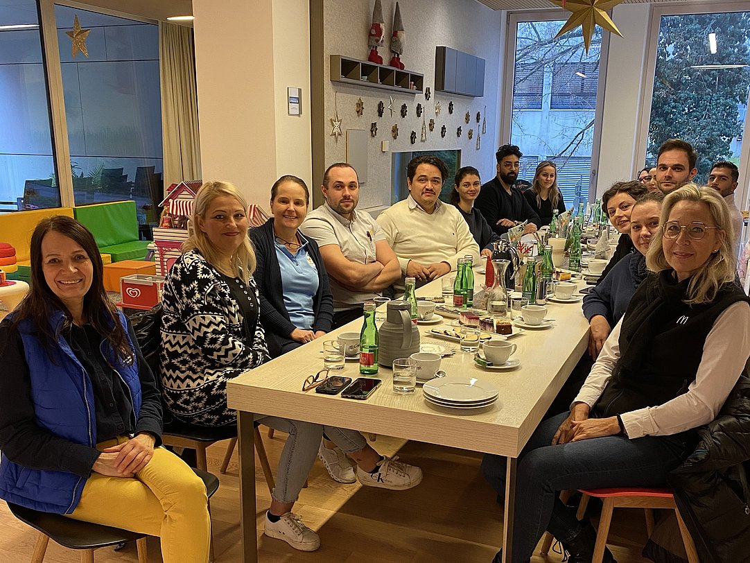 Grazer McDonald's Teams besuchen Haus Graz