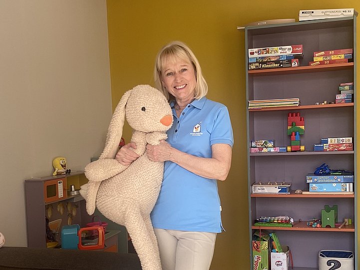 Freiwillige Helferin Anita vom Kinderhilfe Haus Wien Borschkegasse